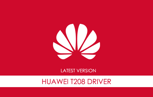 Huawei T208 USB Driver