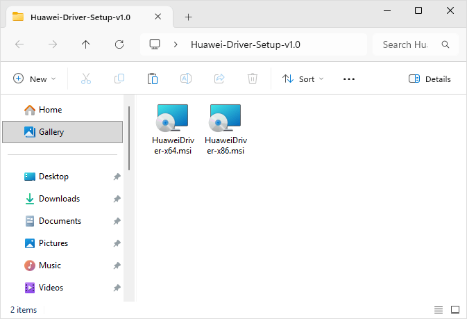 Huawei Driver Files